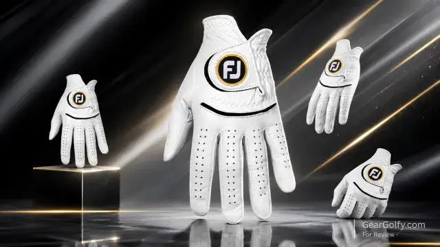 FootJoy StaSof golf gloves, highlighting their premium craftsmanship and style.