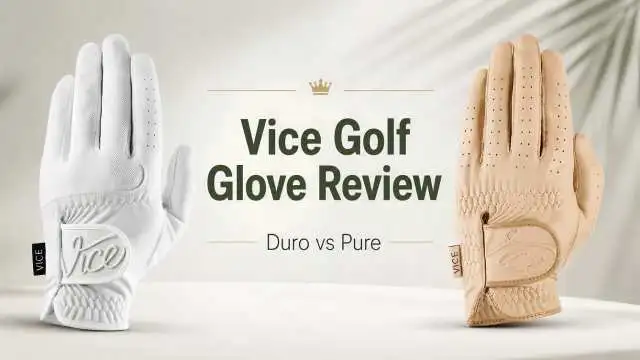 vice golf glove review, pure and duro models side by side